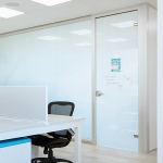 View Series Glass Office with Switchable Glass - Opaque #1731